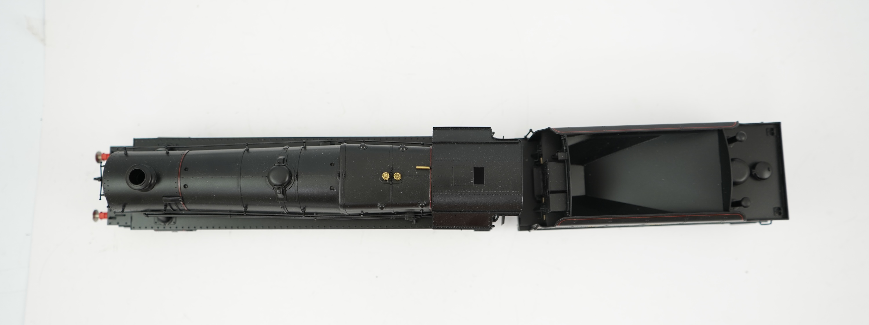 An 0 Gauge Made by Sancheng, China, model of LMS Class 5F, 5092, power powered for two rail operation.